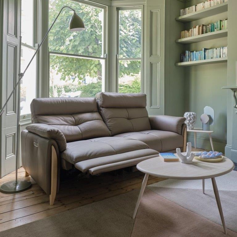 Ercol Mondello Seater Power Recliner Sofa Downtown