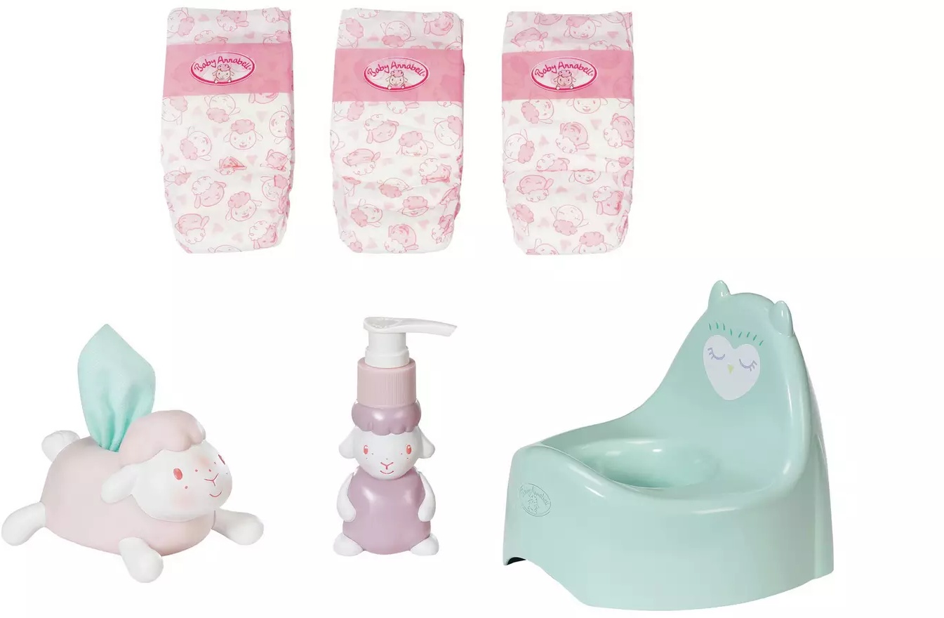 Baby Annabell Dolls Potty Set Downtown