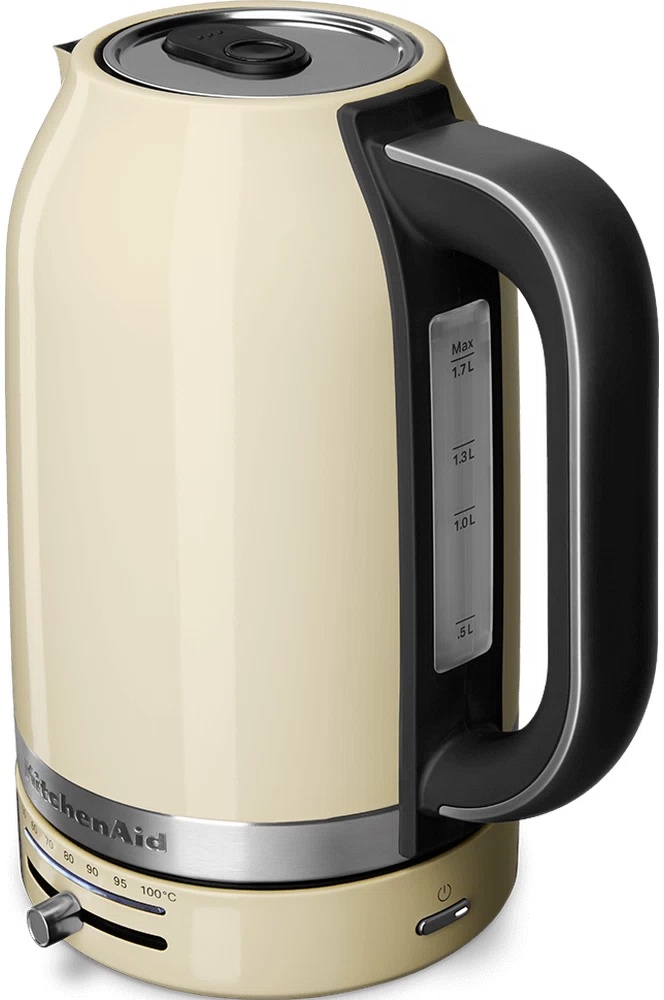 KitchenAid 5KEK1701BAC Variable Temperature 1.7L Kettle Almond Cream