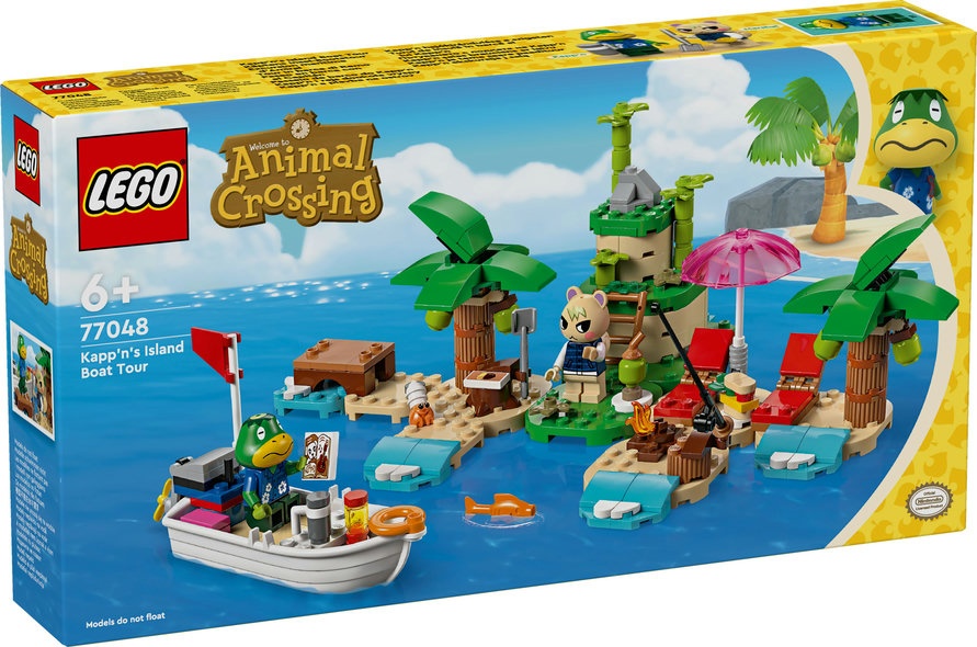 LEGO Animal Crossing 77048 Kapp'n's Island Boat To| Downtown