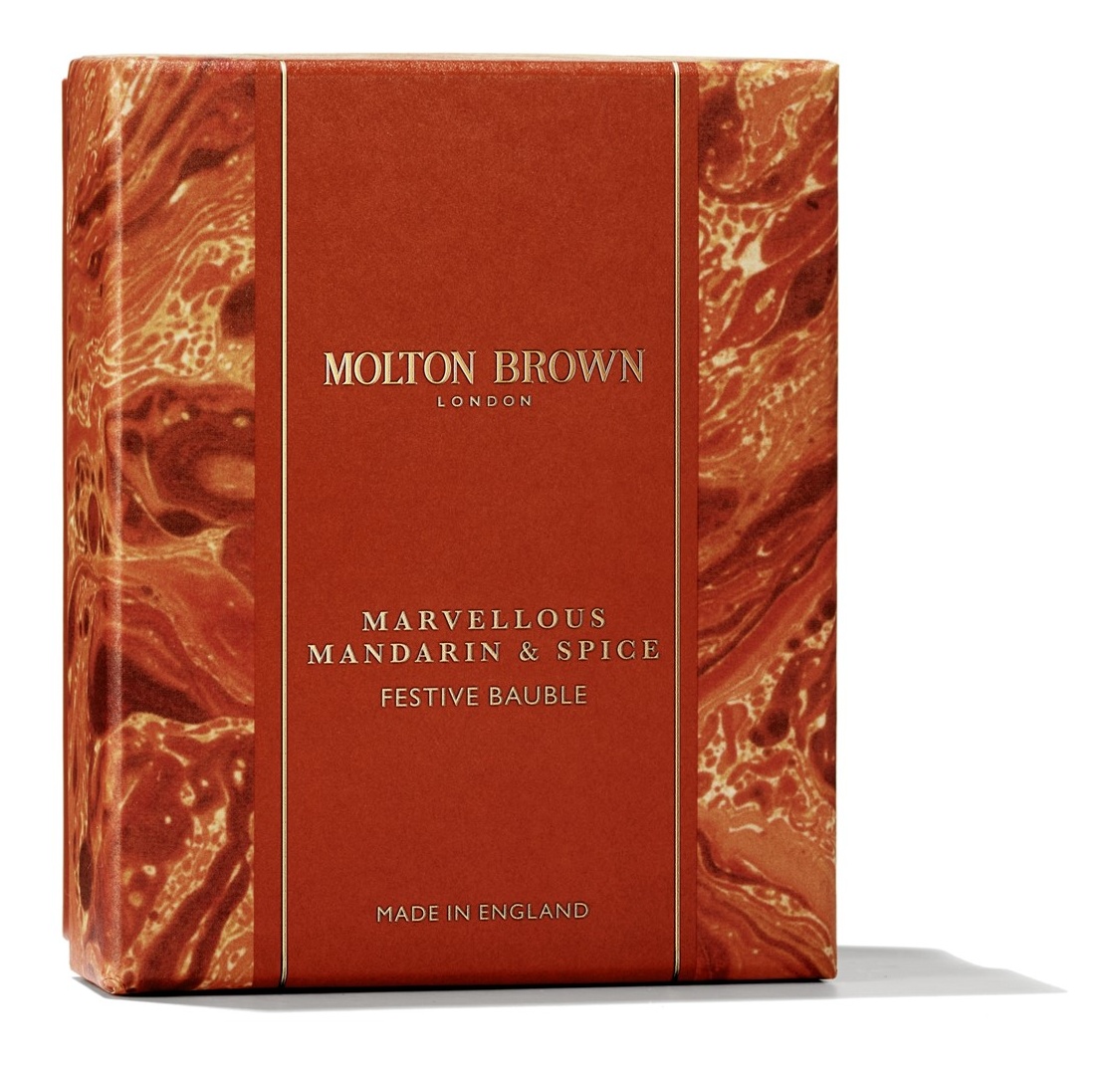 Molton Brown Marvellous Mandarin & Spice Festive Bauble Downtown