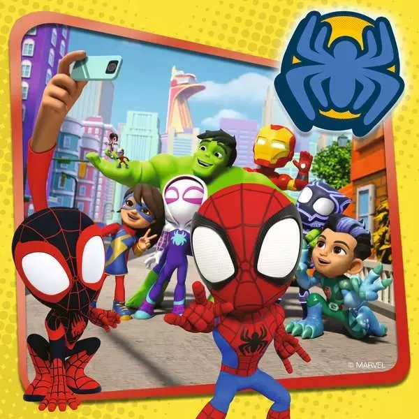 Ravensburger Spidey & His Amazing Friends 3 x 49 Piece Puzzles | Downt ...