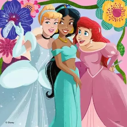 Ravensburger Disney Princess 3 x 49 Piece Puzzles | Downtown