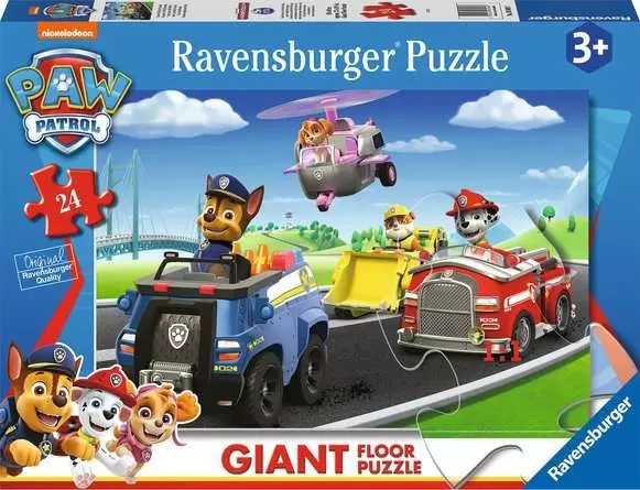 Ravensburger Paw Patrol Giant Floor Puzzle 24 Piece | Downtown