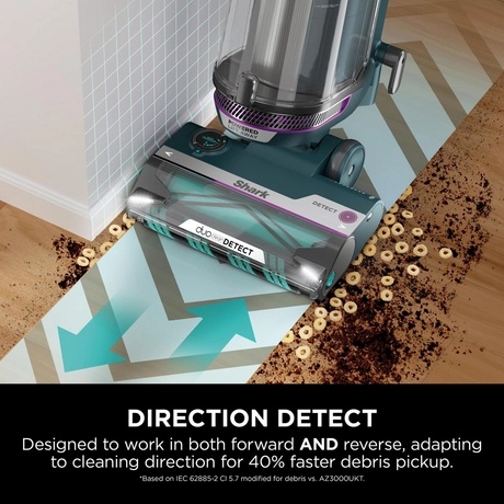 Shark AZ3900UKT Powerdetect Powered Lift-Away Upright Vacuum Cleaner ...