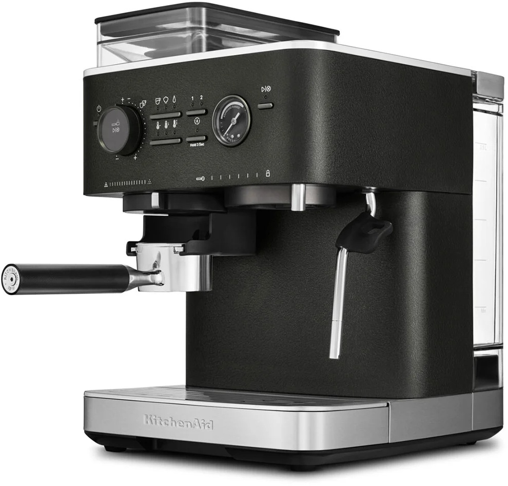 Kitchenaid Large Machine KitchenAid 5KES6551BBK Semi Automatic Espresso Machine with Burr Grind ...