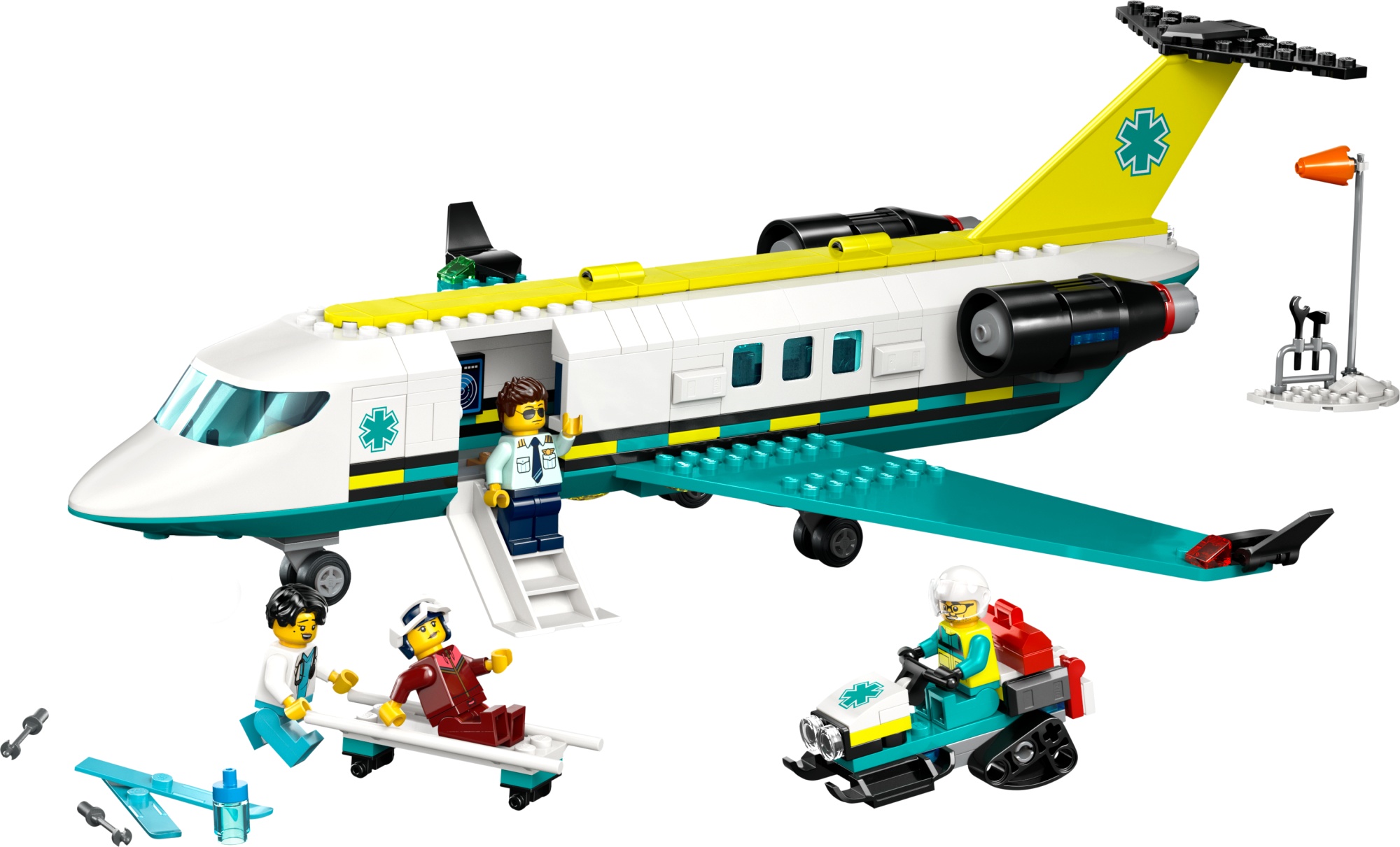 LEGO City 60465 Emergency Air Ambulance Plane | Downtown