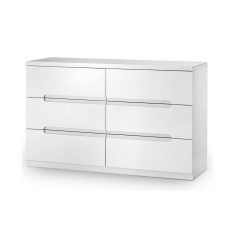 Julian Bowen Manhattan 6 Drawer Wide Chest