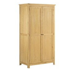 Provence Oak 2 Door Double Wardrobe