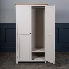 Provence Oak 2 Door Double Wardrobe