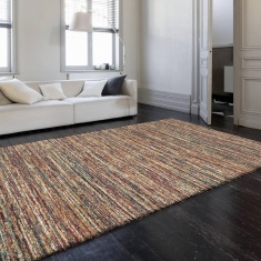 Mastercraft 023-0067/2959 Mehari Shaggy Rug - Rust Multi