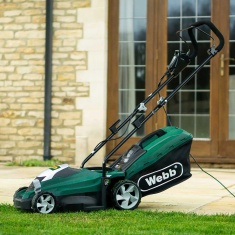 Webb WEER33 Classic 13 Inch 1300W Electric Push Rotary Mower