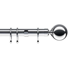Speedy Nikola Fixed Metal Curtain Pole Set - 28mm