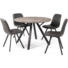 Trento Grey Dining Chair