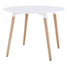 Urban Round 100cm White Dining Table Urban Round 100cm White Dining Table