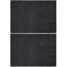 Creative Tops Natural Slate Placemats Set of 2 Creative Tops Natural Slate Placemats Set of 2