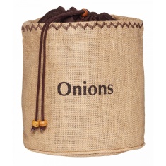 KitchenCraft Natural Elements Hessian Onion Bag KitchenCraft Natural Elements Hessian Onion Bag