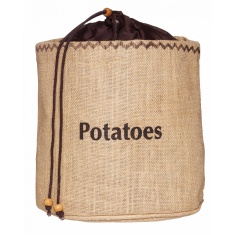 KitchenCraft Natural Elements Hessian Potato Bag KitchenCraft Natural Elements Hessian Potato Bag