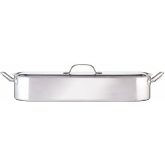 KitchenCraft Stainless Steel Fish Poacher 45cm