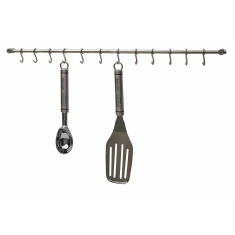KitchenCraft Stainless Steel Utensil Rack 52cm KitchenCraft Stainless Steel Utensil Rack 52cm