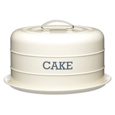Living Nostalgia Domed Cake Tin Cream Living Nostalgia Domed Cake Tin Cream