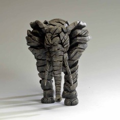 Edge Mocha Elephant Sculpture