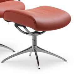 Stressless London Footstool With Star Base Stressless London Footstool With Star Base
