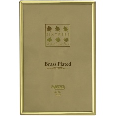 Sixtrees Hartford Photo Frame - Brass Plated Sixtrees Hartford Photo Frame - Brass Plated