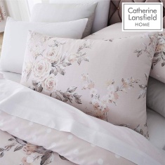 Catherine Lansfield Canterbury Blush Quilt Set