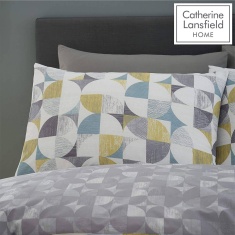 Catherine Lansfield Retro Circles Multi Duvet Set