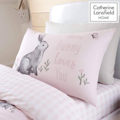 Catherine Lansfield Woodland Friends Pink Duvet Set