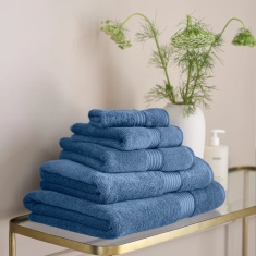 Christy Supreme Bathroom Towel - Deep Sea Blue