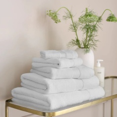 Christy Supreme Bathroom Towel - White