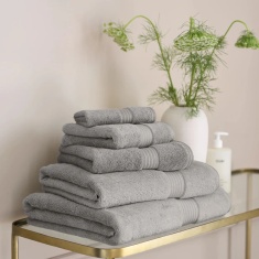 Christy Supreme Bathroom Towel - Silver