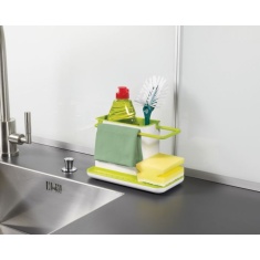 Joseph Joseph Caddy Sink Organiser White/Green