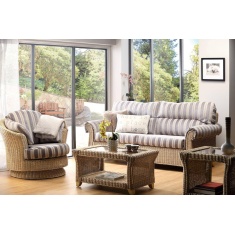 Desser Clifton Natural 3 Seater Suite