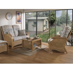 Desser Manila Light Oak Cane 2 Seater Suite Desser Manila Light Oak Cane 2 Seater Suite