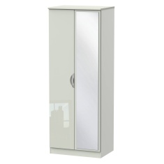 Cambourne Cam087 Tall Double Wardrobe With Mirror Door