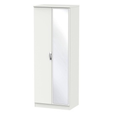 Cambourne Cam087 Tall Double Wardrobe With Mirror Door