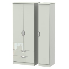 Cambourne Cam141 Tall Triple 2 Drawer Wardrobe