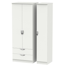 Cambourne Cam141 Tall Triple 2 Drawer Wardrobe