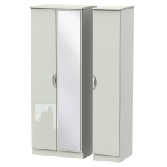 Cambourne Cam147 Tall Triple Wardrobe With Mirror Door