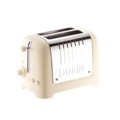 Dualit 26202 Lite 2 Slice Toaster - Gloss Cream
