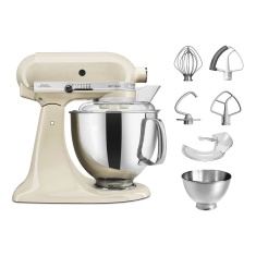 KitchenAid 5KSM175PSBAC Artisan Stand Mixer 4.8L - Almond Cream