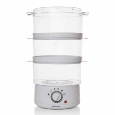 Sabichi 3 Tier Food Steamer - White 89557