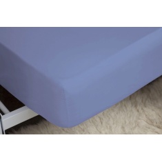 Belledorm 200 Count Fitted Sheet - Sky Blue Belledorm 200 Count Fitted Sheet - Sky Blue