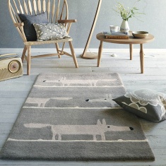 Scion Mr Fox Silver 25304 Rug