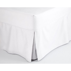 Belledorm 200 Count Platform Valance - White Belledorm 200 Count Platform Valance - White