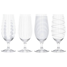 Creative Tops Mikasa Cheers Pilsner Set of 4 Creative Tops Mikasa Cheers Pilsner Set of 4