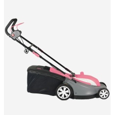 Limited Edition Breast Cancer Now Cobra GTRM38P 15inch Electric Push Rotary Lawnmower